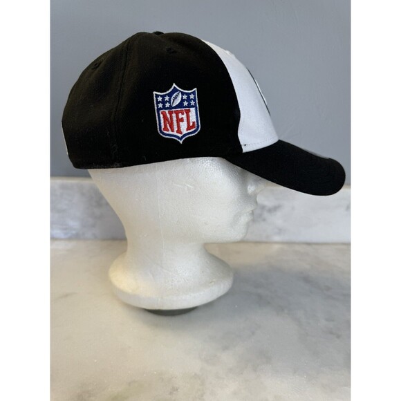 New York Jets New Era White/Black 2022 NFL Crucial Catch 39THIRTY Flex Hat M/L - Picture 2 of 13